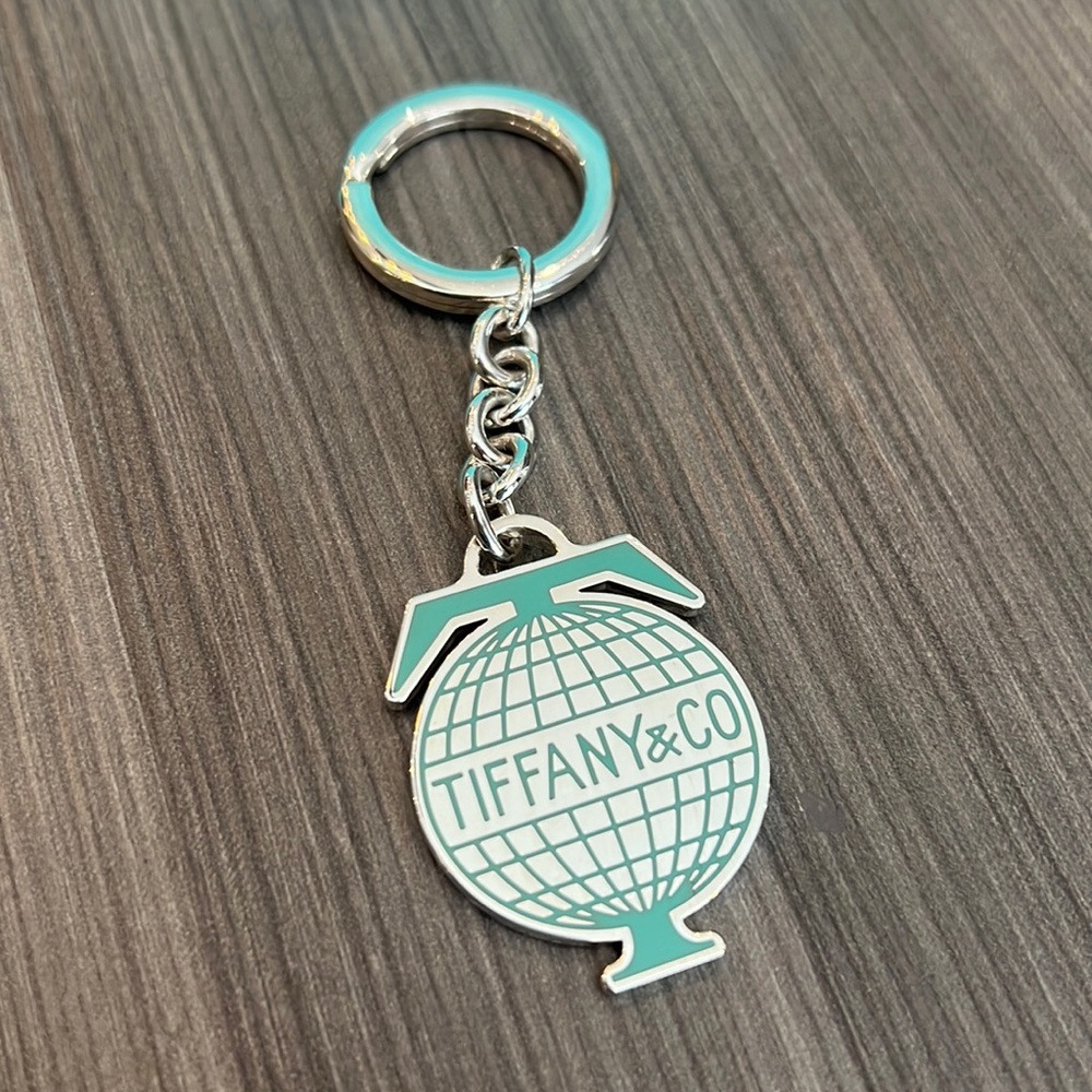 Tiffany & Co. Globe Key Ring